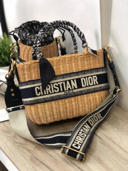 Сумка женская Wicker Basket Bag  Christian Dior Артикул BMS-74164. Вид 1