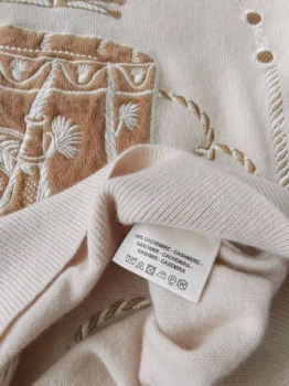 Кашемировый свитер  Hermes Артикул BMS-118998. Вид 2