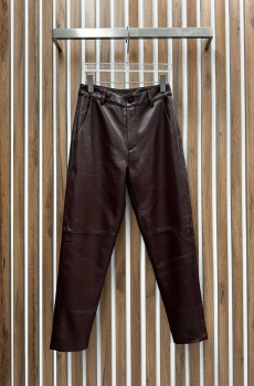 Кожаные брюки  Артикул BMS-119819. Вид 1