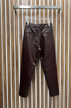 Кожаные брюки  Артикул BMS-119819. Вид 2