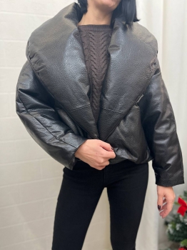 Кожаная куртка  Yves Saint Laurent Артикул BMS-124350. Вид 1