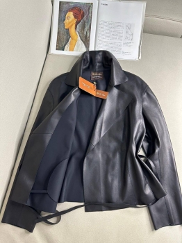 Кожаная куртка  Loro Piana Артикул BMS-128976. Вид 2