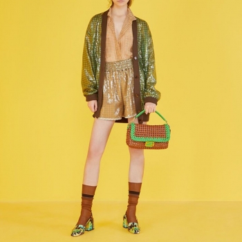 Сумка женская BAGUETTE Fendi Артикул BMS-56776. Вид 1