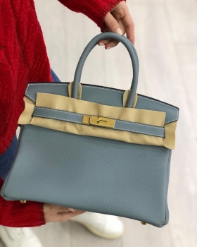 Сумка женская Birkin 30 cm,Togo, GHW Hermes Артикул BMS-66088. Вид 1