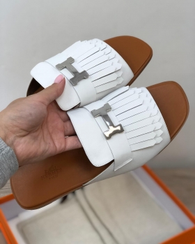  Шлепки  Hermes Артикул BMS-59325. Вид 1