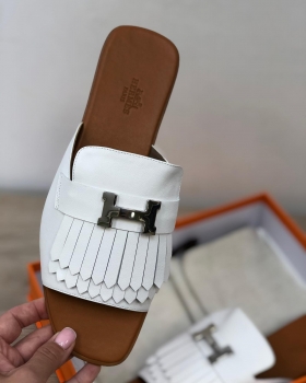  Шлепки  Hermes Артикул BMS-59325. Вид 4