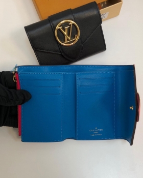 Кошелек женский LV PONT 9 Louis Vuitton Артикул BMS-61073. Вид 2