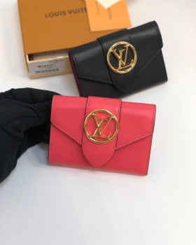 Кошелек женский LV PONT 9 Louis Vuitton Артикул BMS-61073. Вид 1