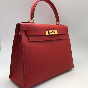 Hermes Kelly 28 cm,Epsom Color Rouge Piment Hermes Артикул BMS-61955. Вид 2