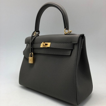 Сумка женская Hermes Kelly 25 cm, Togo Color Vert Olive Hermes Артикул BMS-61952. Вид 2