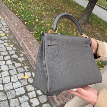 Сумка женская  Kelly,  Etain color, 32 cm Hermes Артикул BMS-62529. Вид 2