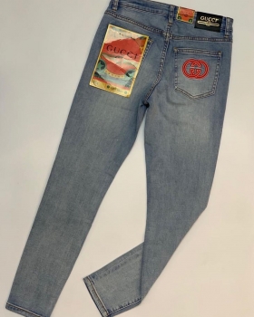 Джинсы женские  Gucci Артикул BMS-62884. Вид 2
