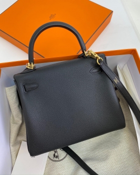 Сумка женская Kelly , 25 cm, GHW Authentic Togo leather Hermes Артикул BMS-63701. Вид 2