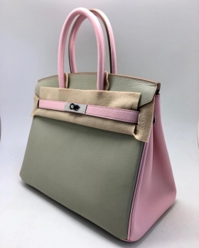 Hermes Birkin 30 cm, PHW Chevre Coromandel Hermes Артикул BMS-64098. Вид 3