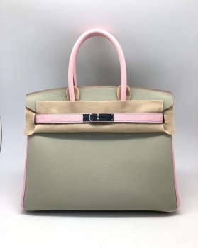 Hermes Birkin 30 cm, PHW Chevre Coromandel Hermes Артикул BMS-64098. Вид 1