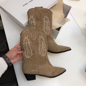 Ботинки женские ISABEL MARANT  Артикул BMS-64315. Вид 1