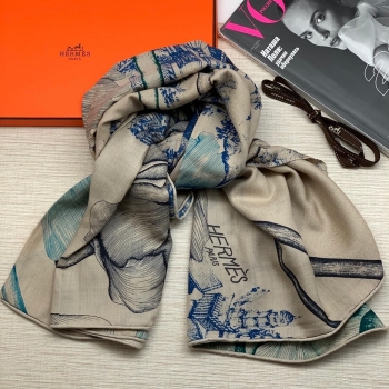 Платок  Hermes Артикул BMS-64806. Вид 1