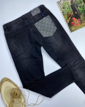 Джинсы мужские  Louis Vuitton Артикул BMS-66473. Вид 1