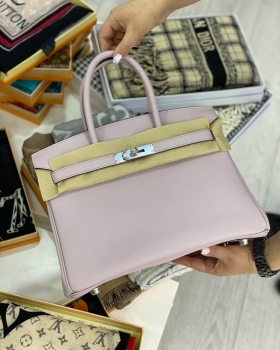 Сумка женская  Birkin, swift leather Hermes Артикул BMS-66924. Вид 1