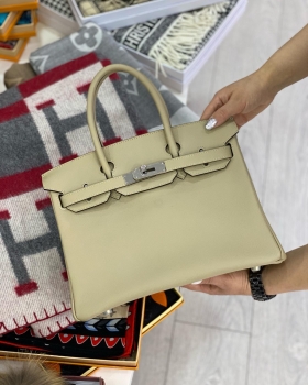 Сумка женская  30 cm,  Epsom,  Hermes Артикул BMS-66925. Вид 1