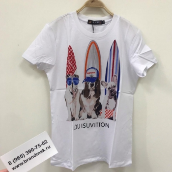Футболка   Louis Vuitton Артикул BMS-39351. Вид 1