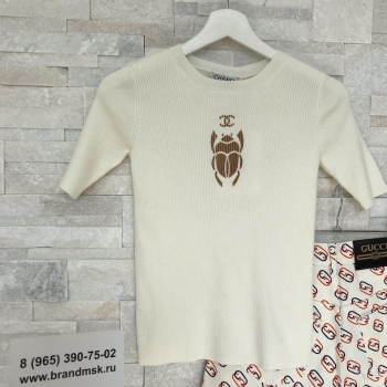 Футболка женская Chanel Артикул BMS-40376. Вид 1