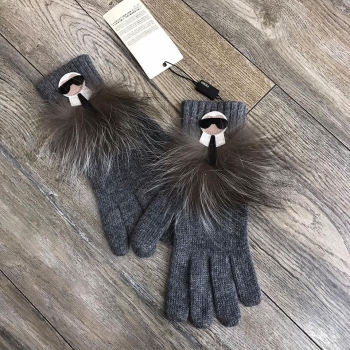 Перчатки Fendi Артикул BMS-48270. Вид 1