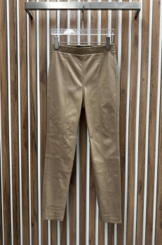 Кожаные брюки Bottega Veneta Артикул BMS-120959. Вид 1