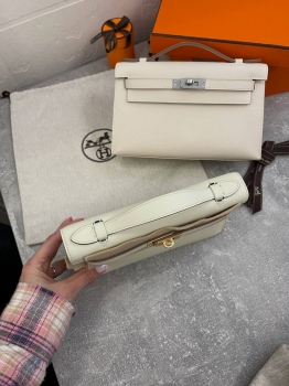 Сумка женская Kelly Pochette Hermes Артикул BMS-131792. Вид 7