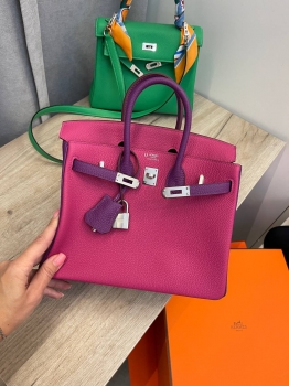 Сумка женская Birkin , 25, Togo, PHW Hermes Артикул BMS-135007. Вид 8