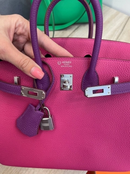 Сумка женская Birkin , 25, Togo, PHW Hermes Артикул BMS-135007. Вид 9