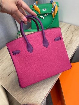 Сумка женская Birkin , 25, Togo, PHW Hermes Артикул BMS-135007. Вид 11