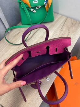 Сумка женская Birkin , 25, Togo, PHW Hermes Артикул BMS-135007. Вид 13