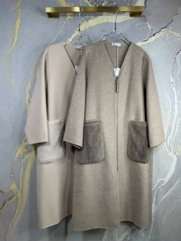 Пальто Brunello Cucinelli Артикул BMS-136899. Вид 1