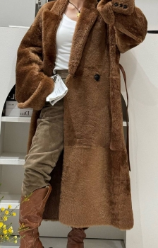 Меховое пальто Miu Miu Артикул BMS-137573. Вид 1