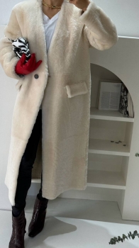 Меховое пальто Brunello Cucinelli Артикул BMS-137791. Вид 1