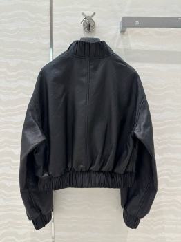 Кожаный бомбер Chanel Артикул BMS-141991. Вид 2