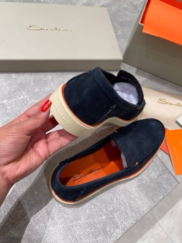 Лоферы Santoni   Артикул BMS-143003. Вид 3