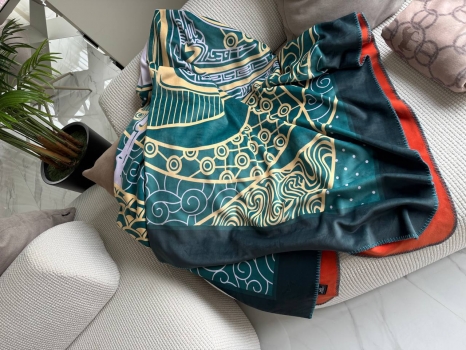 Плед Hermes Артикул BMS-143973. Вид 1