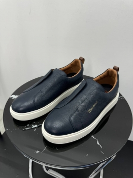Слипоны Santoni  Артикул BMS-144863. Вид 1