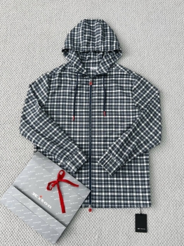 Рубашка с капюшоном Kiton Артикул BMS-146644. Вид 1