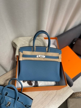 Сумка женская  Birkin 30, Togo, РHW Hermes Артикул BMS-147723. Вид 1