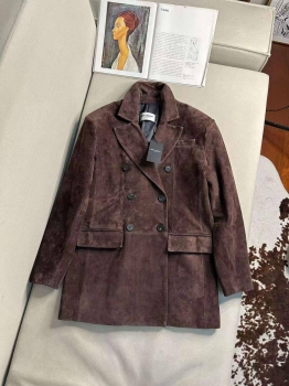 Замшевый жакет Yves Saint Laurent Артикул BMS-147925. Вид 1