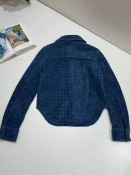 Замшевая рубашка Bottega Veneta Артикул BMS-148762. Вид 9