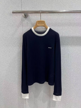 Лонгслив  Miu Miu Артикул BMS-150882. Вид 1