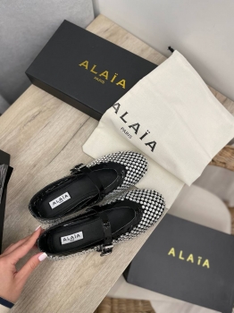 Балетки  Alaia Артикул BMS-133275. Вид 1
