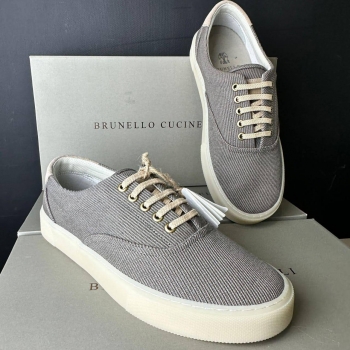 Кеды мужские Brunello Cucinelli Артикул BMS-134123. Вид 1