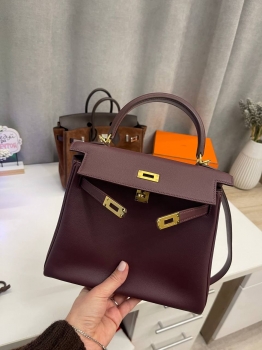 Сумка женская Kelly , 25  Swift Leather Hermes Артикул BMS-139119. Вид 1