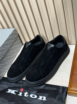 Слипоны Kiton Артикул BMS-139729. Вид 1