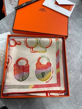 Платок  Hermes Артикул BMS-141802. Вид 1